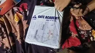 unboxing of gate pyq book for civil engineering by gate academy 