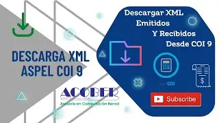 🔍 Aprende a descargar tus archivos XML Emitidos y Recibos desde Aspel COI 9📥📁