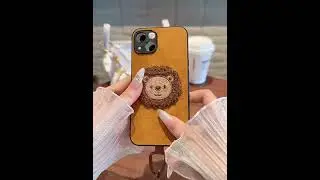 Handmade lion case, available for iPhone 15/14/13/12/11!🦁