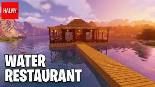 How to build a restaurant on water in minecraft