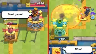My Opponent Said "Good Game" Too Early In Clash Royale!