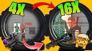 Make 16X Zoom 🎯 Latest Headshot trick ✔️ Secret setting | Freefire Max