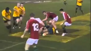 George North picks up Israel Folau