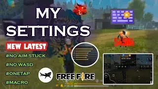 My Configuration Pc Phoenix OS | Free fire Settings🎄 |AIM STUCK 360 ROTATE FIX |Tech Drock Sinhala