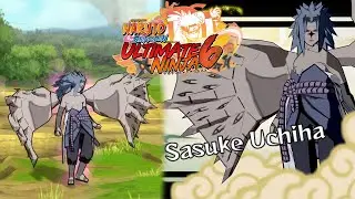 Sasuke TS (Curse Mark Level 2), Moveset Teaser | Naruto Shippuden: Ultimate Ninja 6 Alpha 3.0