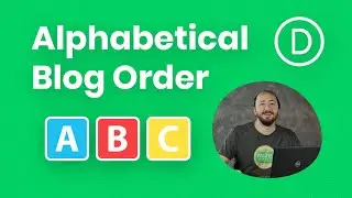 How To Sort Divi Blog Module Posts In Alphabetical Order