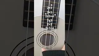 Простая мелодия на укулеле от /Полина Шеина