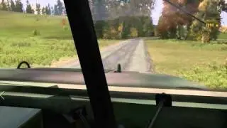 Арма 2 ехали на задания и тут засада