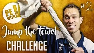 THE 🦘JUMP THE TOWEL 🦘 CHALLENGE | for ALL AGES and ABILITIES | Challenge #2