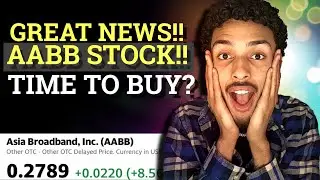 (AABB) STOCK NEWS!! Is Now The Time To Buy Asia BroadBand Stock?? AABB Stock Prediction and Analysis