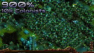 They are Billions - 900% No pause - 10k Colonists - Caustic Lands