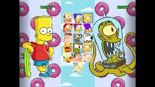 The Simpsons vs Family Guy + Bender / All Characters