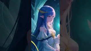 #shorts  💥 💯🤩 Fairy Tale: Estilo de ilustración digital💥 💯🤩 #hamhams #anime #vtuber #ilustration