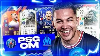 THE PSG OM DRAFT ON FIFA 22! THE CLASSICO