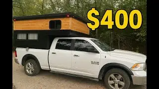 I Built A DIY Camper For Less Than $400