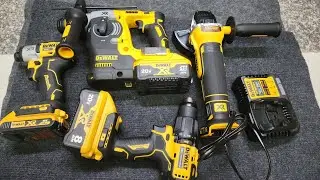 Combo Dewalt công trình pin 8Ah 10Ah 2.5Ah sạc 1104 giá tốt 0931172897