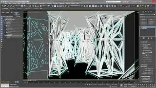 How to use a pattern to design a 3d space in 3ds max