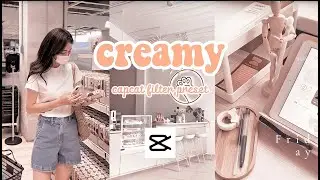 Creamy aesthetic filter//capcut filter preset