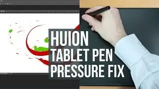 HUION Tablet Pen Pressure Doesn't Work (Driver Solution)
