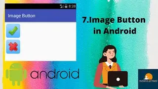 Making button and Image Button in android studio || How to use Image Button on Android Studio || app