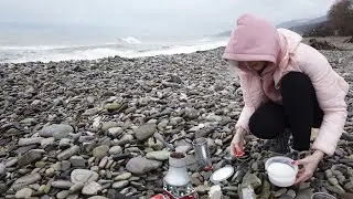 Дорога к кофепитию у моря