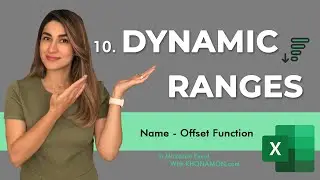 Excel All you need: 10. Create Dynamic Range in a simple way with NAMES