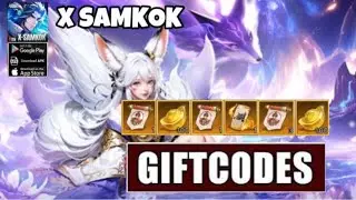 ALL ACTIVE X-SAMKOK GIFTCODE || ALL X-SAMKOK REDEEM CODE