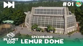Lemur Dome Speedbuild - Planet Zoo Gamescom 2019 #01