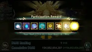 [King's Raid] Guild Raid Hell - Nordik 154B