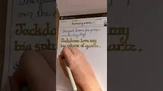 Handwriting But It Keeps Escalating