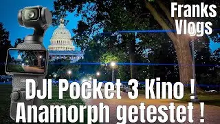 DJI Pocket 3  Kinoreif filmen !   Anamorph Filmen im Test @FreewellGear   🇺🇸
