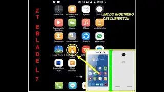 ZTE BALDE L7 modo ingeiero, opción oculta, configuracion del sistema, reinicia. etc