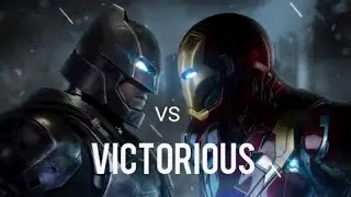 Клип про бэтмена и жезного человека + бэтмен против железного человека (skillet) victorious