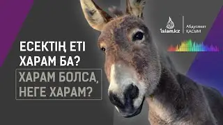 Есектің еті харам ба? Харам болса, неге харам? / Абдусамат Қасым