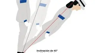 Como hacer la Inclinación de Michael Jackson de 45⁰ Facil y verdadero truco Casero