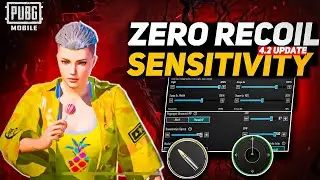 PUBG 4.2 UPDATE SENSITIVITY CODE | PUBG BEST SENSITIVITY SETTINGS | PUBG ZERO RECOIL SENSITIVITY 