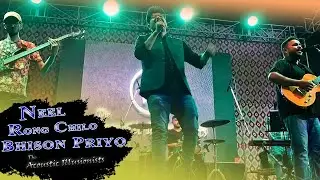 Neel Rong Chilo Bhison Priyo Live Performance | The Acoustic Illusionists | Partho Dutta |