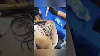 Mambabatok tattoo in milan,italy (filipino's traditional tattoo)