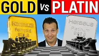 GOLD vs PLATIN - Die Gegenüberstellung der edelsten Metalle