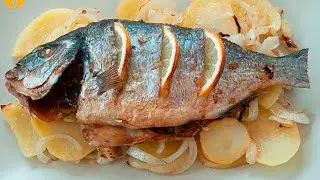Baked Sea Bream with potatoes Recipe