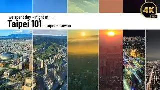 We spent whole day till night at Taipei 101 🇹🇼 | #taipei101 #taipei #taiwan #sunset