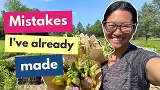 Small scale flower farm tour