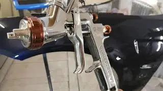 Тест, первый раз взял в руки anest iwata bellaria 1.4 w400 classic w400-ba4-2