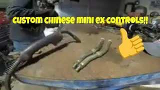 Chinese mini excavator control handle replacement