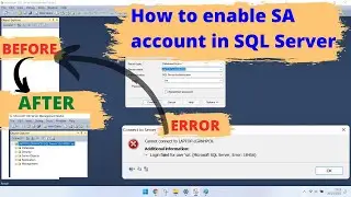 How to enable SA account in SQL Server | Wonderware Intouch