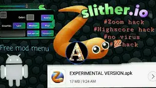Slither io Mod menu | Slither io hack big update, full NTL #youtubeshorts