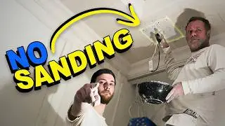 Fix Plaster Ceiling Cracks in 10 Minutes (NO SANDING Required!)