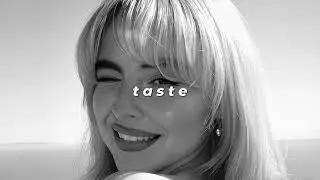 sabrina carpenter - taste (slowed + reverb)