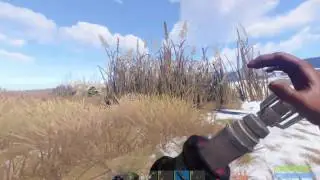 RUST - МЕГА ПЕРЕСТРЕЛКИ НА БАТТЛФИЛДЕ !!! Играю в 1 против игроков