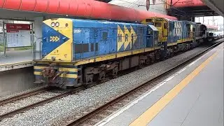MRS LOGÍSTICA | Trem cargueiro com bobinas de aço, passando pela estação Tamanduateí